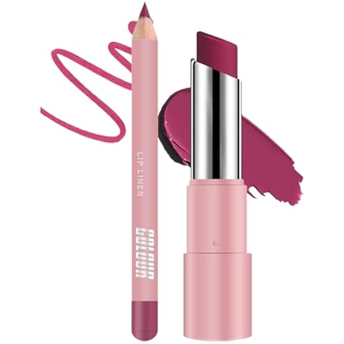 Colour MOISTURIZING TINTED LIP BALM | WATERPROOF LIP STAIN LINER | NON-STICKY WATERPROOF MATTE BALM FOR YOUTH WINTER CARE DAILY MAKEUP MOTHER FRIEND WOMEN - Image 1